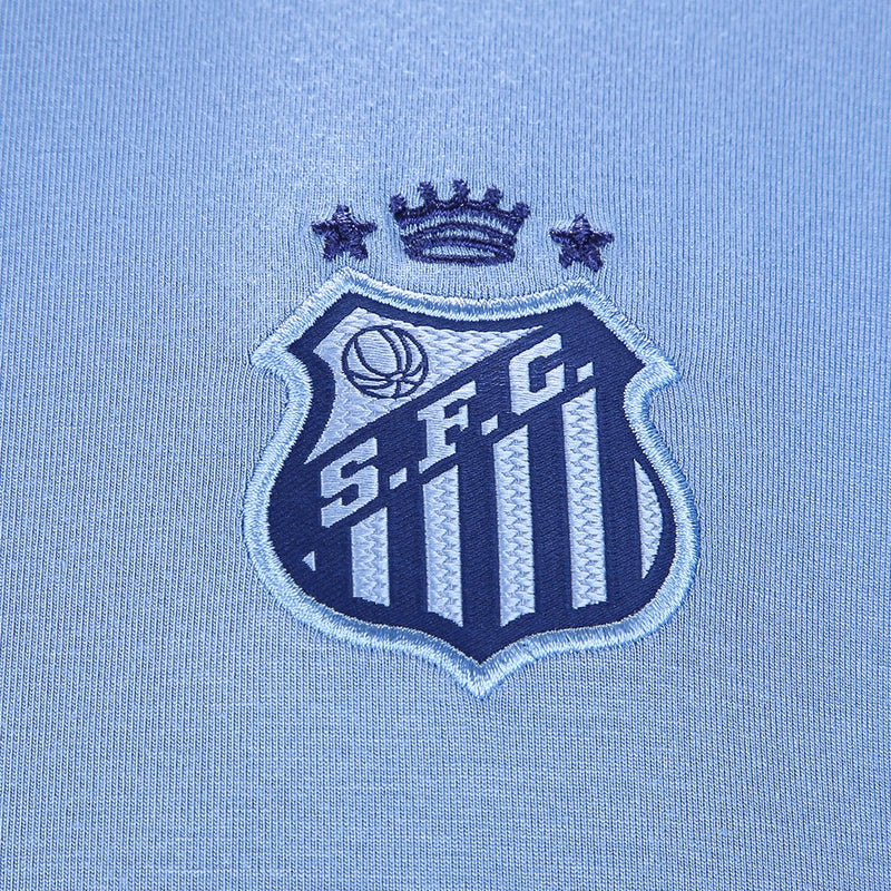 Camisa Santos 2024 s/n° Concentração Umbro Masculina - Azul