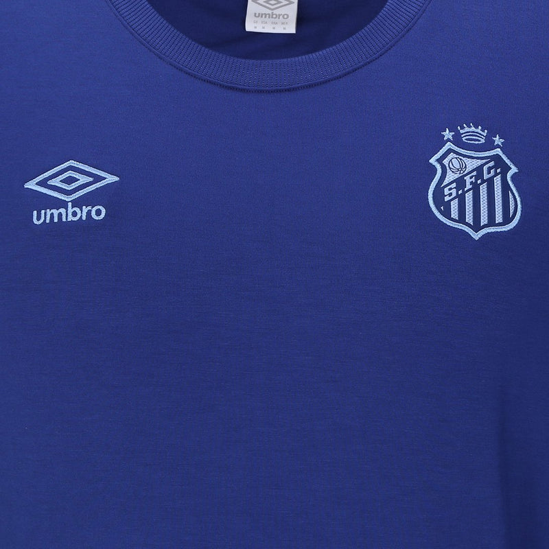 Camisa Santos 2024 s/n° Concentração Umbro Masculina - Marinho