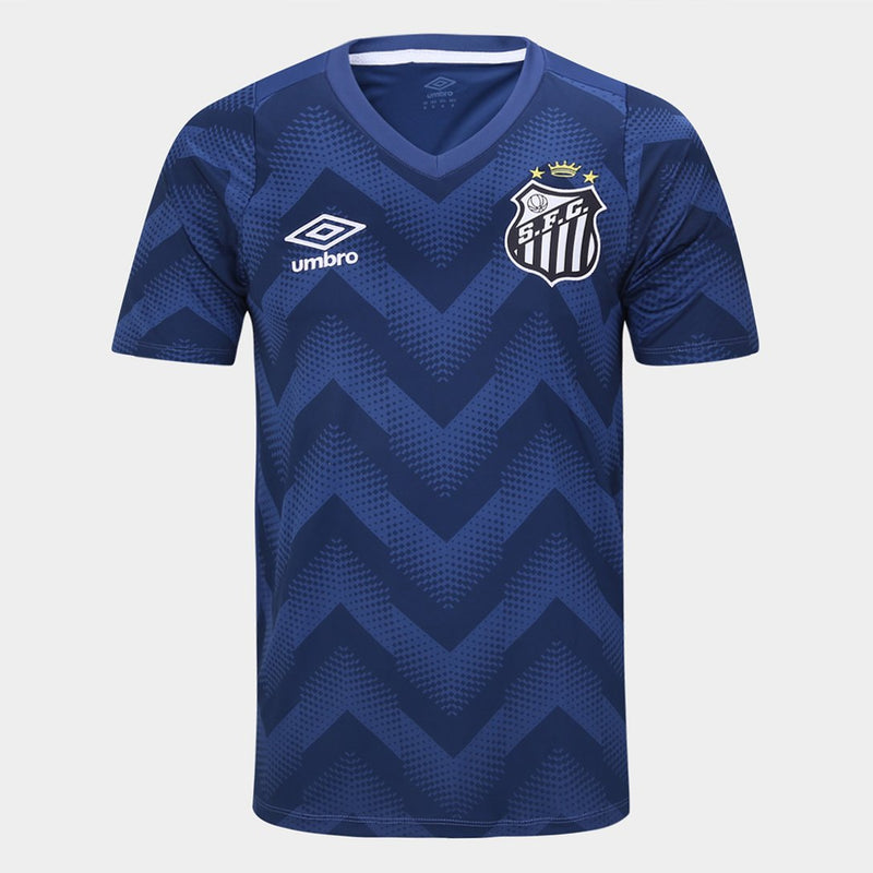 Camisa Santos 2024 s/n° Goleiro Umbro Masculina - Marinho