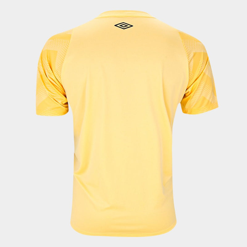 Camisa Santos 2024 s/n° Goleiro Umbro Masculina - Amarelo