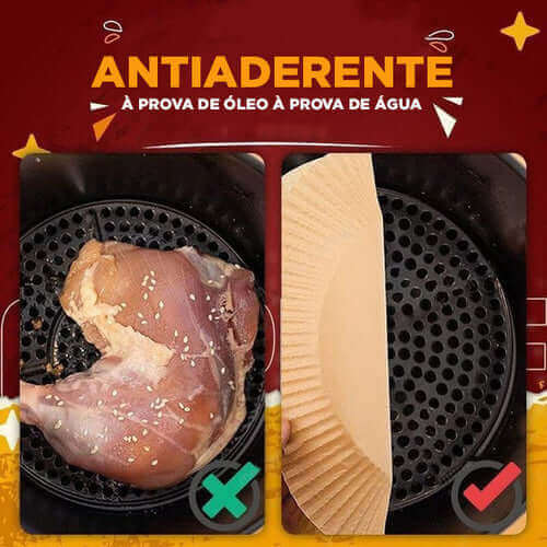 Película Protetora Antiaderente para Air Fryer - FRETE GRÁTIS