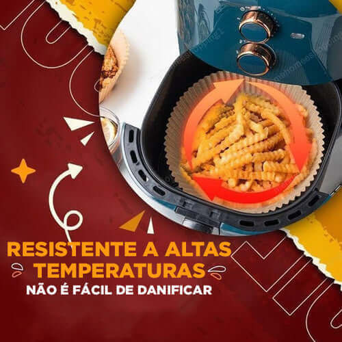 Película Protetora Antiaderente para Air Fryer - FRETE GRÁTIS